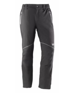 Pantalon trabajo multibolsillo m poliester negro/reflectante spring juba