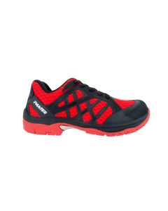 Zapato seguridad s1p deportivo puntera/plantilla no metalica textil-pu rojo argos panter