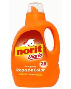 Detergente limpieza liquido ropa color 1,5 lt norit