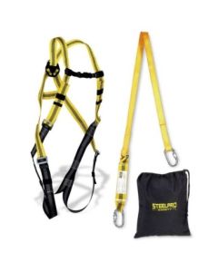 Arnes seguridad dorsal completo absorbedor steelpro 1888-kit2
