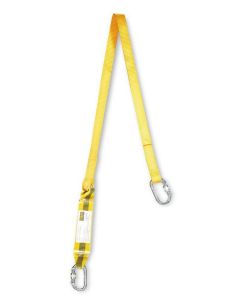 Absorbedor seguridad cinta y mosquetones 1,80mt ergo shock steelpro 1888-aci