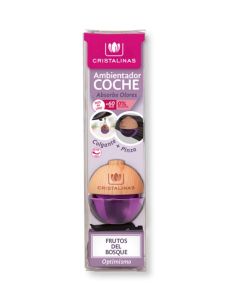 Ambientador coche fr.bosque 6ml cristali. cristalinas