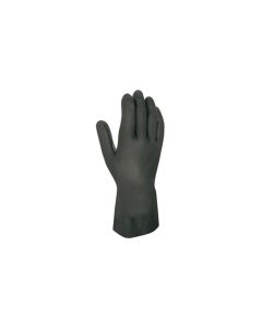 Guante quimico natural flocado xl10 latex negro 321cb juba