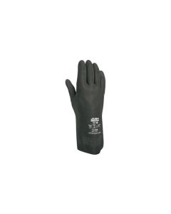 Guante quimico flocado neopreno negro 921 juba 921/7-7´5