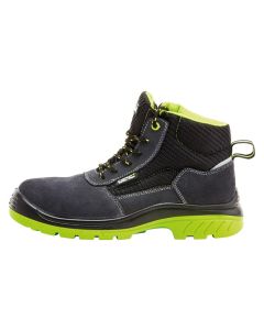 Bota seguridad s1p puntera/plantilla no metalica t46 piel serraje gris comp+ bel