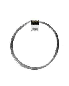 Alambre acero galvanizado 50gr n1 0,6mm x 20m nivel