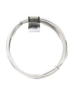 Alambre plastificado blanco nivel acero 10 mt nv117673