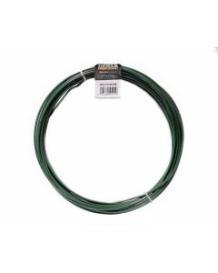 Alambre acero plastificado verde 50 m 1,6/2,8 mm nivel