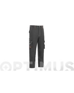 Pantalon stretch triple costura l9000 gris talla 38 vesin