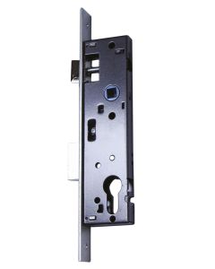 Cerradura metalica embutir picaporte y palanca 22x30mm cromo 741n iseo