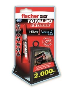 Adhesivo instantaneo flexible gel universal 5 gr total 30 fischer 119359