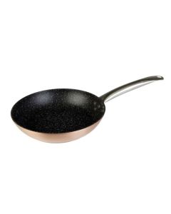 Sarten cocina 26cm aluminio forjado/teflon/piedra cobre wecook 10526