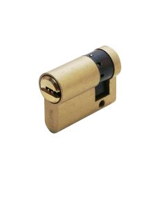 Cilindro seguridad leva larga 30x10mm laton laton r6 iseo