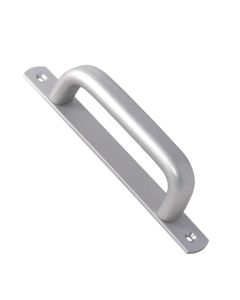 Asa carpinteria metalica placa redonda aluminio plata 6803 micel