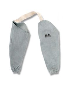 Manguito proteccion soldadura piel serraje gris marca 888-mgh
