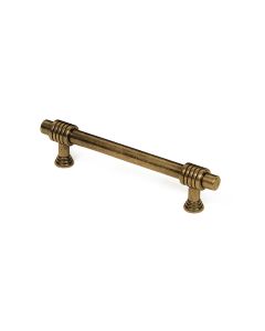 Tirador mueble 14x30x128mm rei zamak cuero viejo 7-180m.32