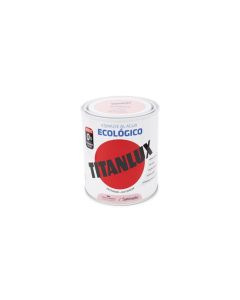 Esmalte al agua ecologico satinado 750 ml rosa flamingo titanlux