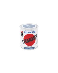Esmalte al agua ecologico satinado 750 ml gris marengo titanlux