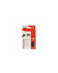 Cinta adhesiva 20mmx1mt negro stick on marca velcro® vel-ec60211