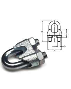 Sujetacable sujecion din 741 m-8 inox 316 damesa b9524184