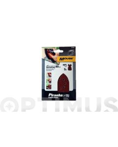 Hoja lija mouse perforada grano 120 stanley