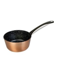 Cazo cocina 16cm aluminio forjado/teflon/piedra cobre wecook