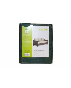 Funda proteccion sofa 220x86x90cm pvc verde natuur nt121440