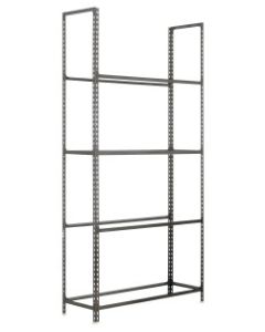 Estanteria ordenacion 4 baldas sin tornillos 2000x1000x300mm metal gris oscuro simonrack 333100235201034