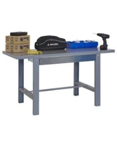 Banco trabajo 1 balda con tornillos 830x1800x730mm metal gris oscuro simonrack 333109218841871