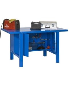 Banco trabajo 1 balda con tornillos 830x1500x730mm metal azul simonrack 444100218001500 122525