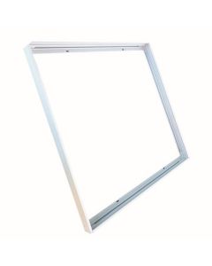 Adaptador panel superficie armable pantalla led 60x60cm aluminio blanco rsr