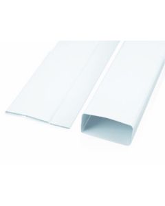 Tubo extraccion aire rectangular ignifugo y autoextinguible plegable 150x75x1500mm pvc blanco sist 120 tubpla pl-0801-b