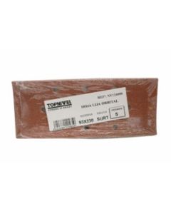 Hoja lija nivel orbital perforada 2x120gr+2x80gr+1x40gr 093x230mm nv124090