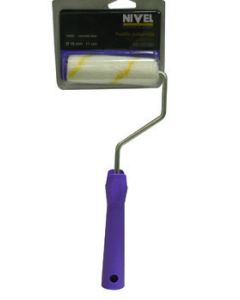 Rodillo pintura mini superficies lisas 11 cm nivel poliamida rayas nv125366