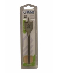 Broca madera pala 3 puntas 26,00mm m650 izar