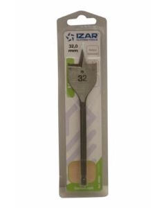 Broca madera pala 3 puntas 32,00mm m650 izar