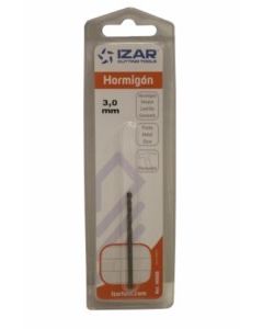 Broca hormigon punta md 03,00mm widia m886 izar