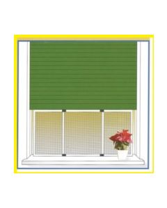 Malla mosquitera ventana fija extensible 100/190x70cm fibra vidrio blanco natuur