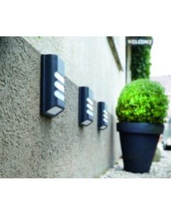 Aplique iluminacion solar plastico rana luxform