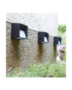 Aplique iluminacion solar plastico guia skye luxform