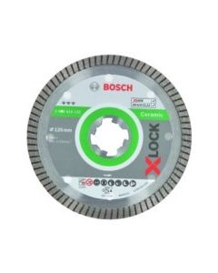 Disco corte porcelanico turbo ø 125mm h 07mm x-lock ceramic bosch 2608615132