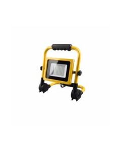 Proyector iluminacion amarillo aluminio simon brico led plano il416107