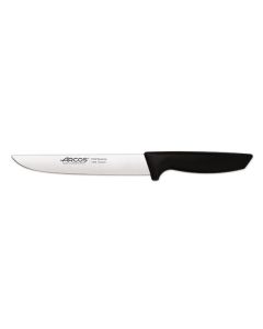 Cuchillo cocina mango polipropileno 150mm acero nitrium negro niza arcos 1 ud 135300