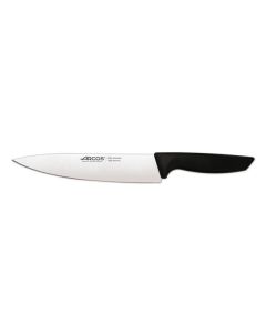 Cuchillo cocina cocinero mango polipropileno 200mm acero nitrium negro niza arcos 1 ud 135800