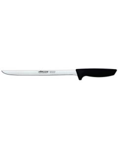 Cuchillo jamonero mango polipropileno 240mm acero nitrium negro niza arcos 1 ud 135600