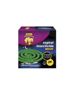 Anti-mosquitos exterior en espiral 10 pz flower 1-20609