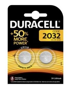 Pila boton 2032 duracell 2 pz 5000394203921