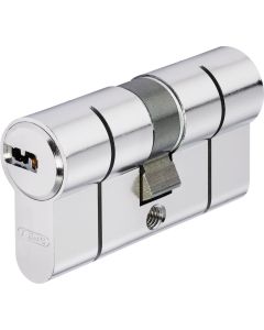 Cilindro seguridad doble embrague 30x50mm laton niquel d66 abus d66 n 30/50