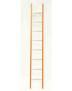 Escalera industrial de apoyo 1 tramo 12 peldaños 3,60mt fibra vidrio plabell fi3501 126866