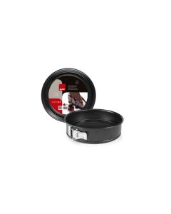 Molde reposteria redondo desmontable antiadherente 26cm acero moka ibili 1 ud 820126 128077